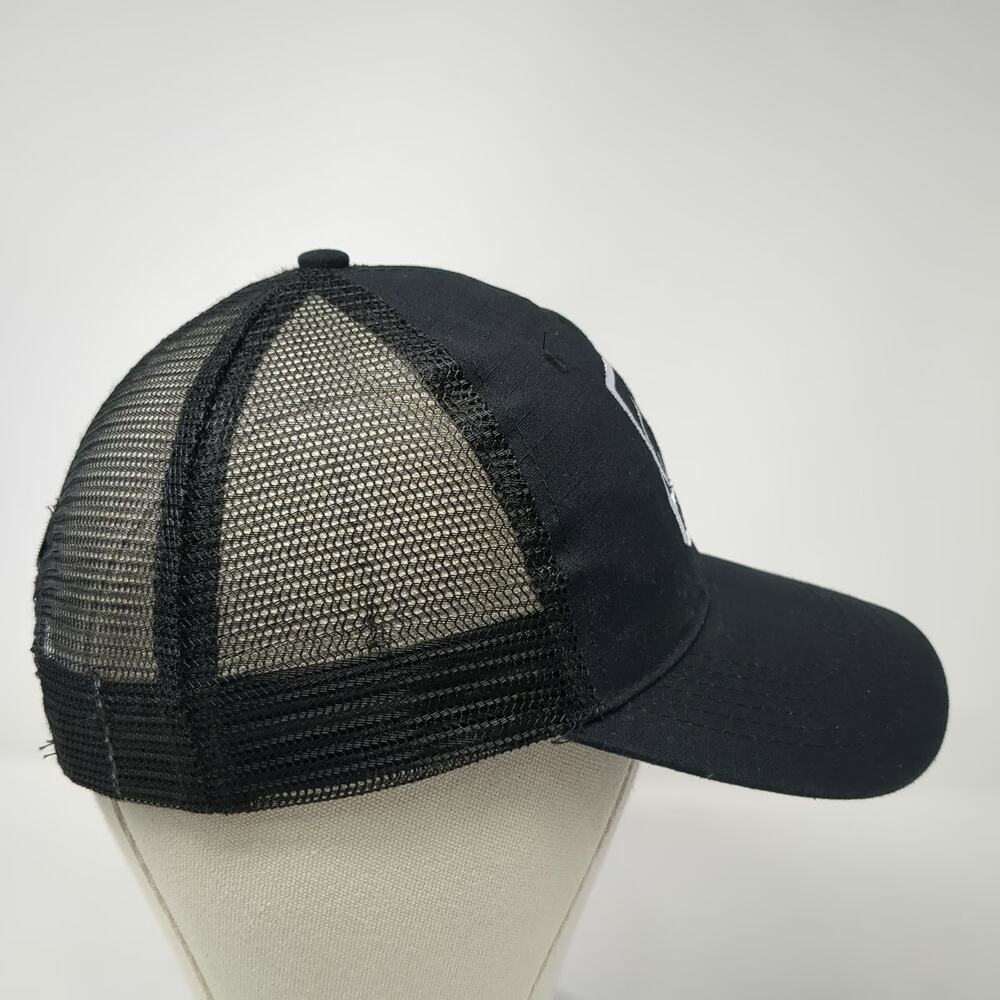 Bear Archery Trucker Hat Black One Size Mesh Back Snapback Hunting Bowhunting - Picture 5 of 8